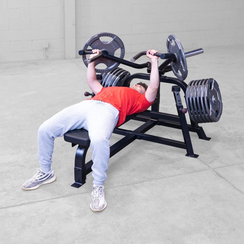 Body-Solid Pro ClubLine Leverage Bench Press - LVBPB used in workout 6