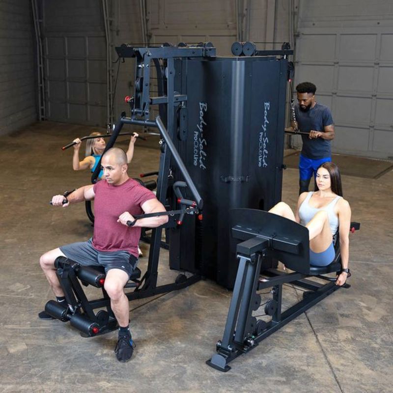 Body-Solid Pro ClubLine S1000 Four-Stack Gym Gallery 2
