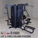 Body-Solid Pro ClubLine S1000 Four-Stack Gym Lat & CAble Column Stations