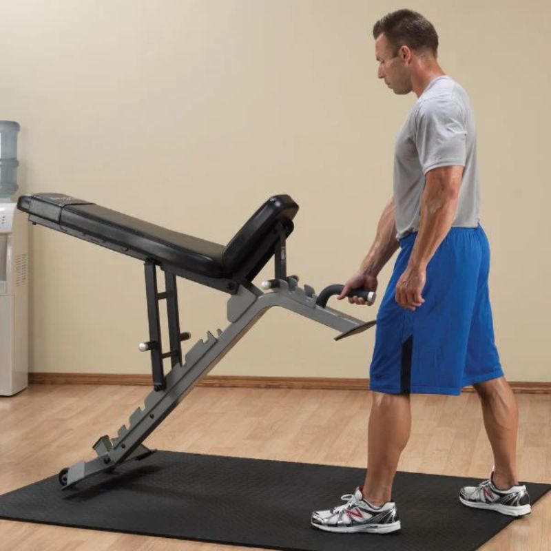 Body-Solid Pro ClubLine SFID325 Adjustable Bench (Black) Main Display