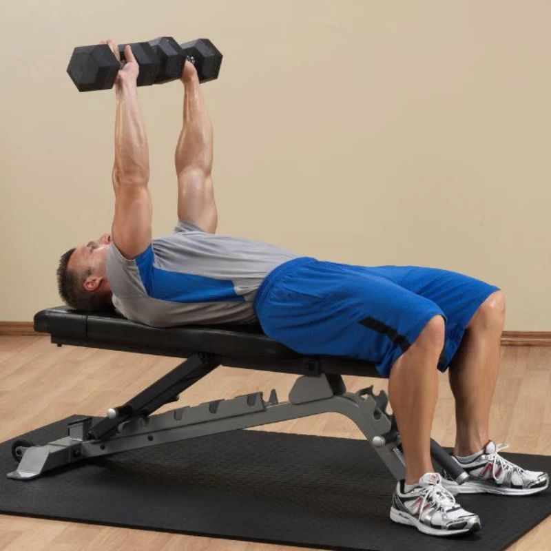 Body-Solid Pro ClubLine SFID325 Adjustable Bench (Black) Gallery 3