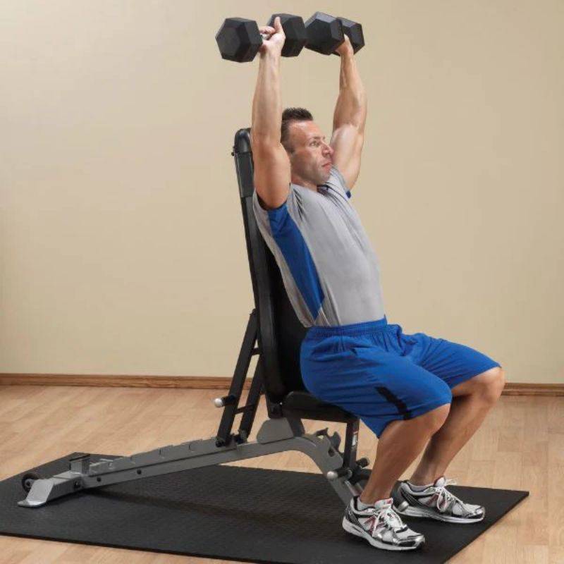 Body-Solid Pro ClubLine SFID325 Adjustable Bench (Black) Gallery 4