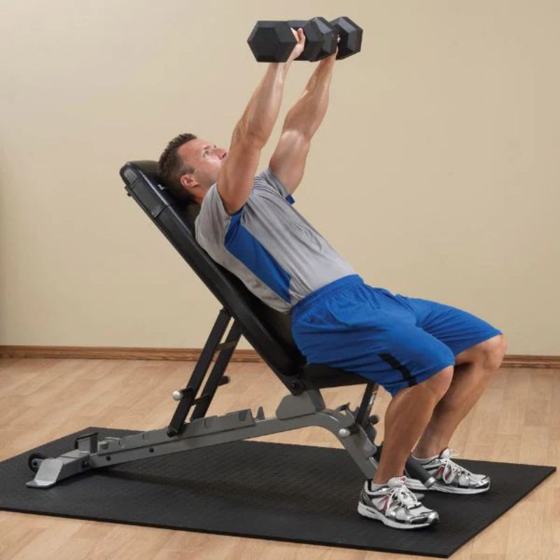 Body-Solid Pro ClubLine SFID325 Adjustable Bench (Black) Gallery 5