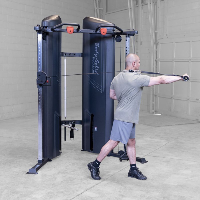 Body-Solid Pro ClubLine Series 2 Functional Trainer - S2FTX used in Cable Punch Workout