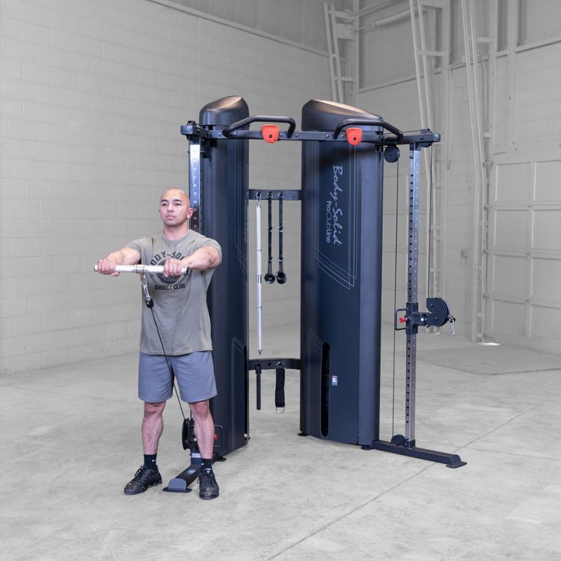 Body-Solid Pro ClubLine Series 2 Functional Trainer - S2FTX used in Cable Raise