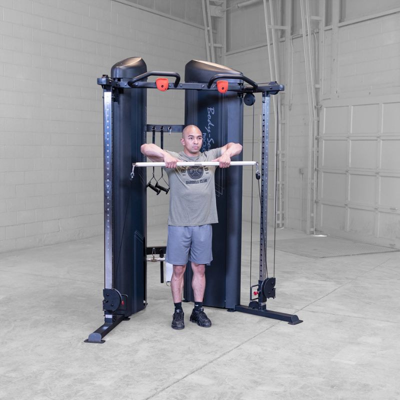 Body-Solid Pro ClubLine Series 2 Functional Trainer - S2FTX used in Cable Upright Row workout