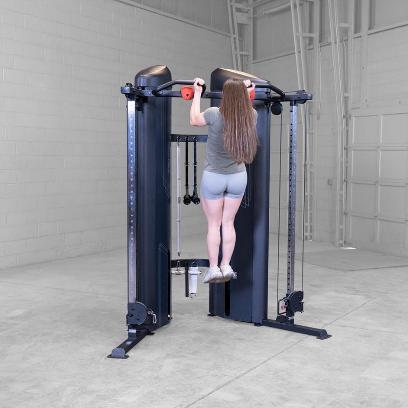 Body-Solid Pro ClubLine Series 2 Functional Trainer - S2FTX used in  Chin Up workout