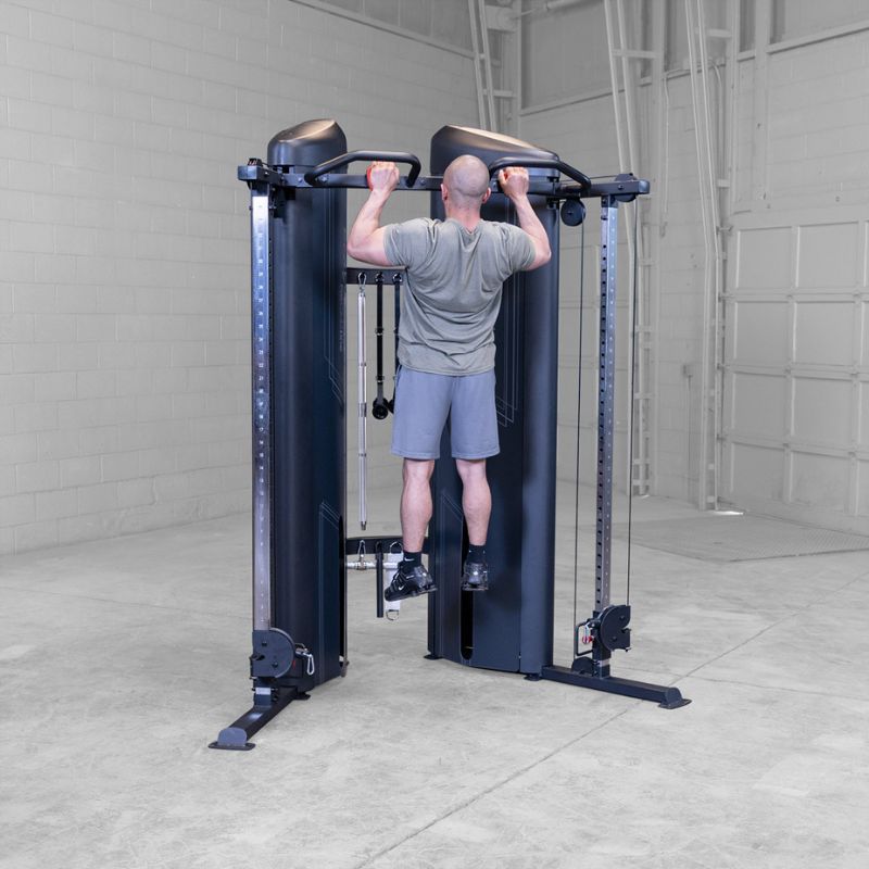 Body-Solid Pro ClubLine Series 2 Functional Trainer - S2FTX used in Full ROM pull ups workout