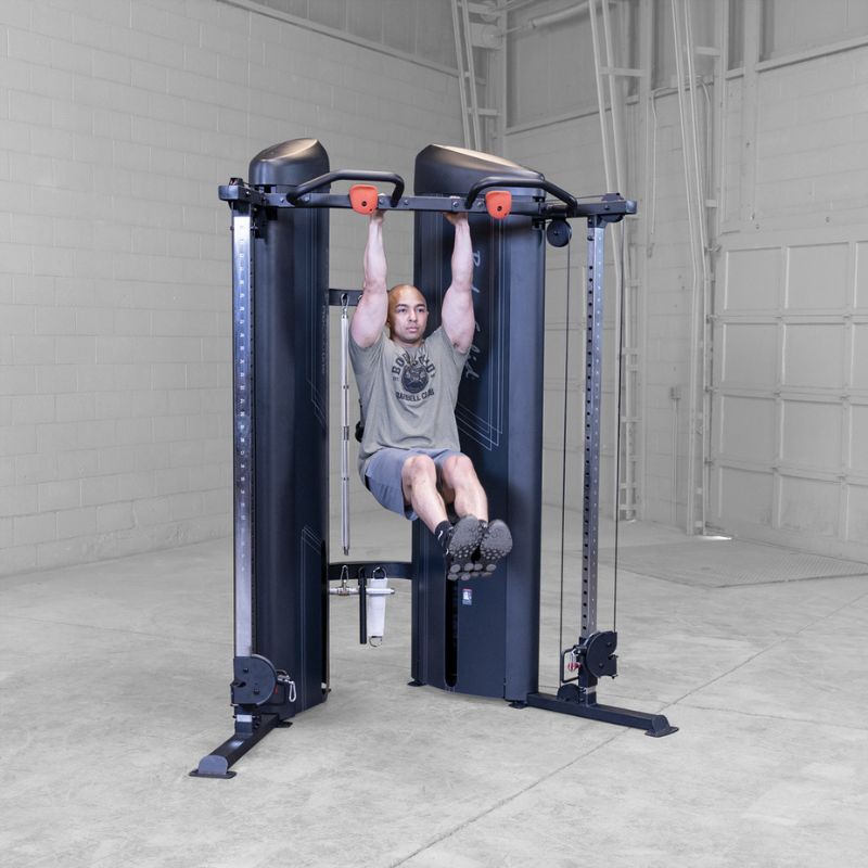 Body-Solid Pro ClubLine Series 2 Functional Trainer - S2FTX used in Leg Raise Workout
