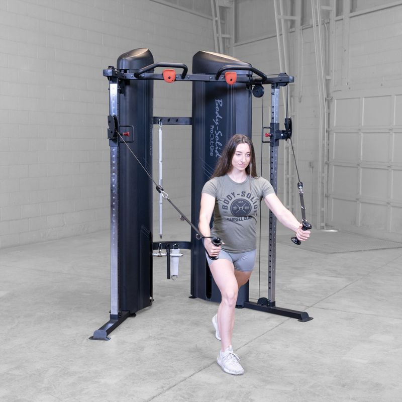 Body-Solid Pro ClubLine Series 2 Functional Trainer - S2FTX used in high to low flys
