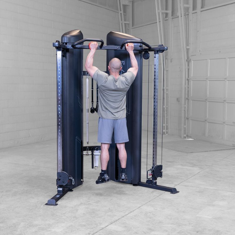 Body-Solid Pro ClubLine Series 2 Functional Trainer - S2FTX used in pull up workout