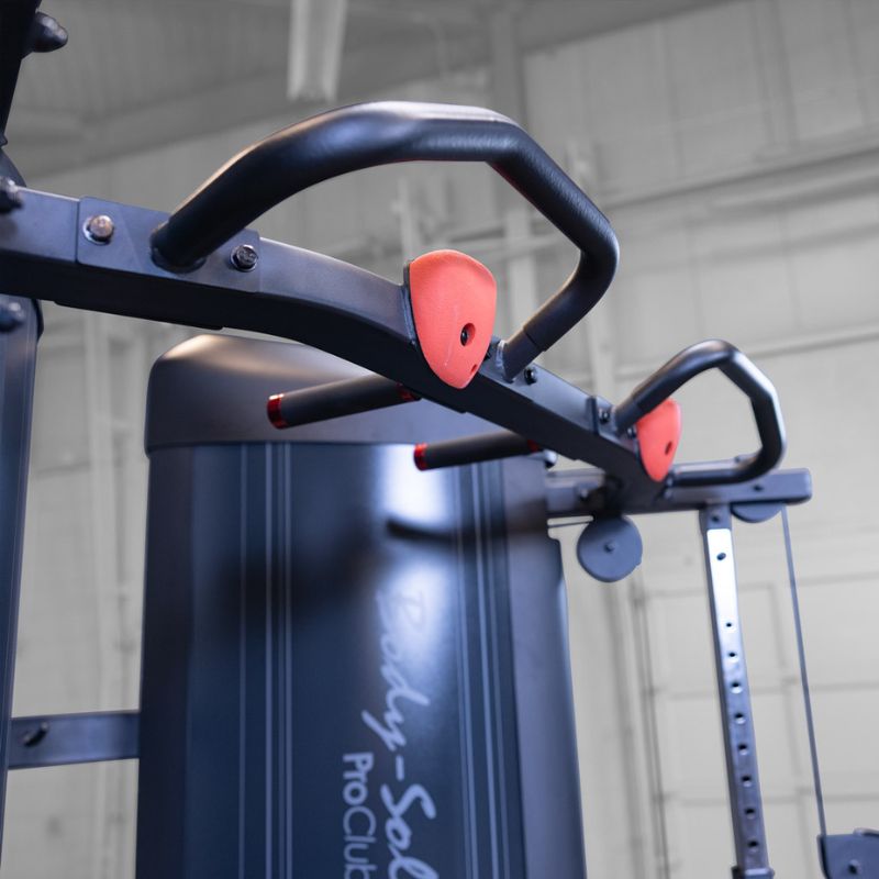 Body-Solid Pro ClubLine Series 2 Functional Trainer - S2FTX with Integrated chinning bar & rock climbing grips