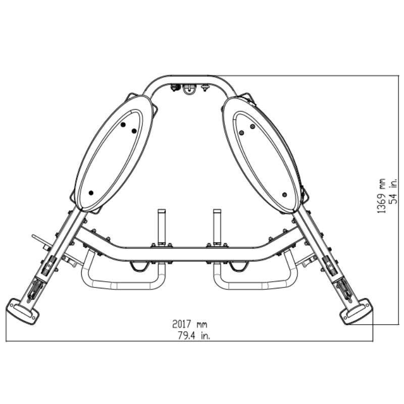 Body-Solid Pro ClubLine Series II Functional Trainer - S2FT Schematics