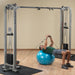 Body-Solid Pro Clubline Cable Crossover - SCC1200G Fly with Stability ball