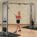 Body-Solid Pro Clubline Cable Crossover - SCC1200G Standing High Pull Row
