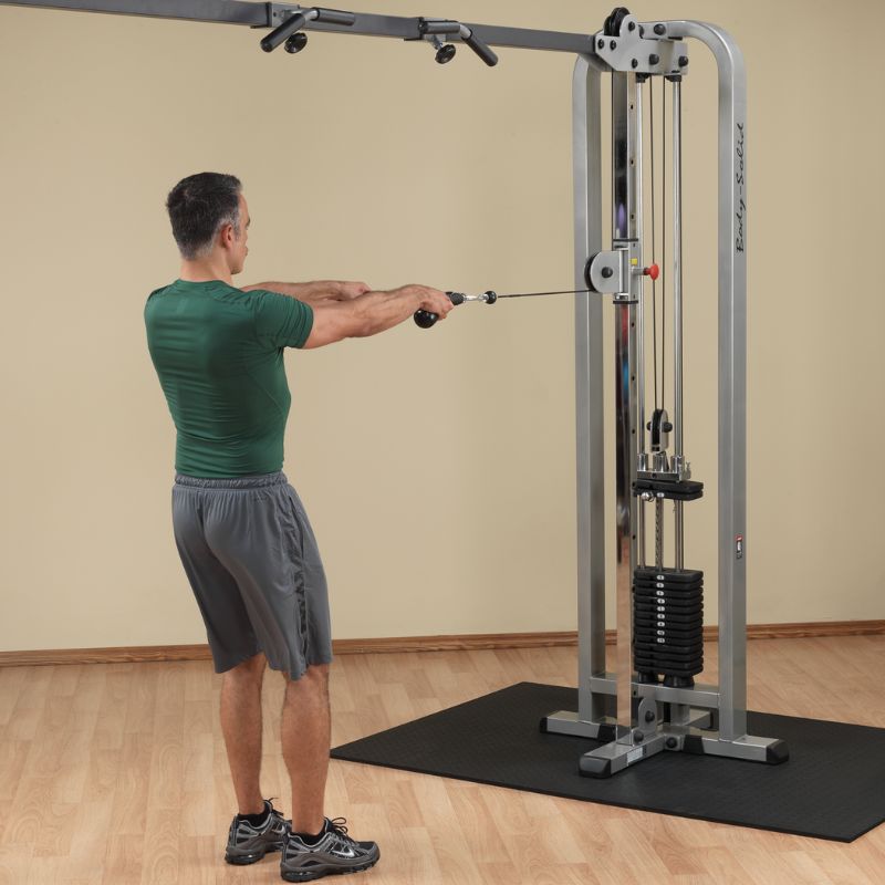Body-Solid Pro Clubline Cable Crossover - SCC1200G Standing Row