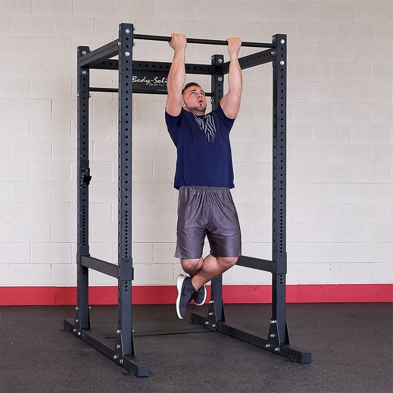 Body-Solid Pro Clubline Commercial Power Rack - SPR1000 Chin Up Workout