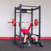 Body-Solid Pro Clubline Commercial Power Rack - SPR1000 Inclined Bench Press with Bench