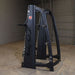 Body-Solid Pro Clubline Counter-Balanced Smith Machine - SCB1000B Side View inside Gym