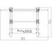 Body-Solid Pro Clubline Half Rack with Rear Extension - SPR500BACK Schematics