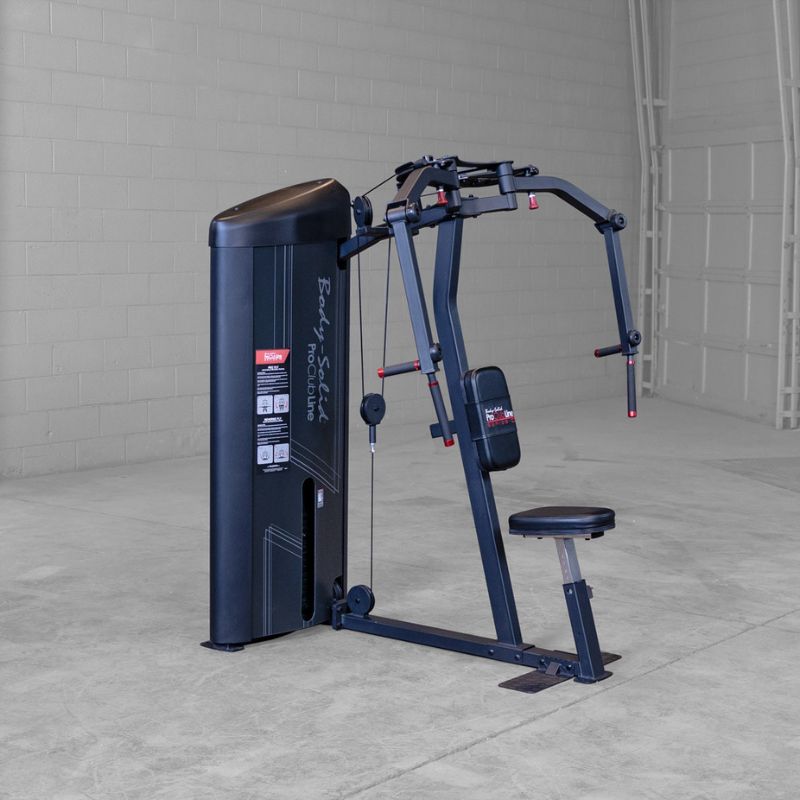 Body-Solid Pro Clubline S2PECX Series 2 Pec Fly Position Side View