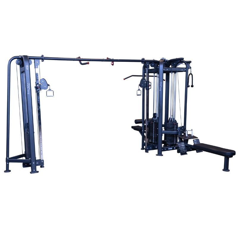 Body-Solid Pro Clubline SJG500 5-Stack Jungle Gym No Background