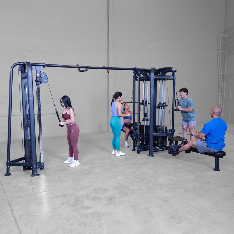 Body-Solid Pro Clubline SJG500 5-Stack Jungle Gym Sample Exercise 10