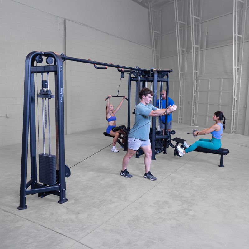 Body-Solid Pro Clubline SJG500 5-Stack Jungle Gym Sample Exercise 2