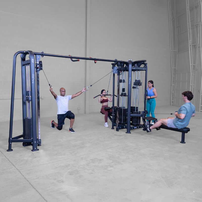 Body-Solid Pro Clubline SJG500 5-Stack Jungle Gym Sample Exercise 4