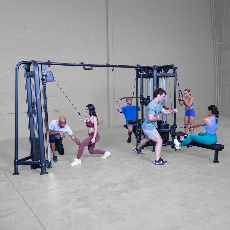 Body-Solid Pro Clubline SJG500 5-Stack Jungle Gym Sample Exercise 6