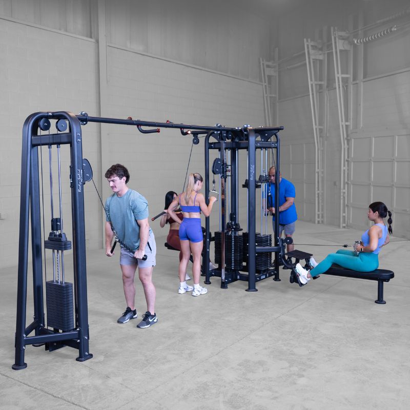 Body-Solid Pro Clubline SJG500 5-Stack Jungle Gym Sample Exercise 9