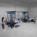 Body-Solid Pro Clubline SJG800 8-Stack Jungle Gym Main Display with People Working out