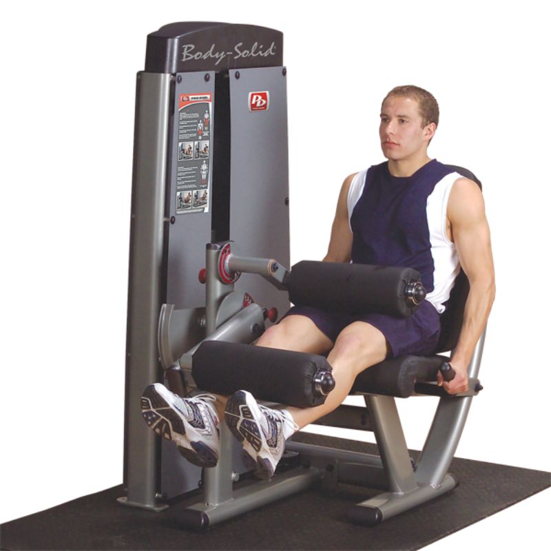 Body-Solid Pro Dual Leg Extension & Curl Machine - DLEC-SF Leg Extension Exercise