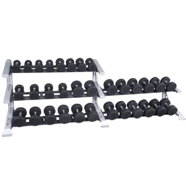 Body-Solid SDKR Pro Clubline _Build Your Own_ Storage Rack System 3 Tier Dumbbell Rack and 2 Tier Dumbbell rack