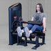 Body-Solid Series II Leg Extension & Leg Curl - S2LEC Leg Curl Exercise Front View Female