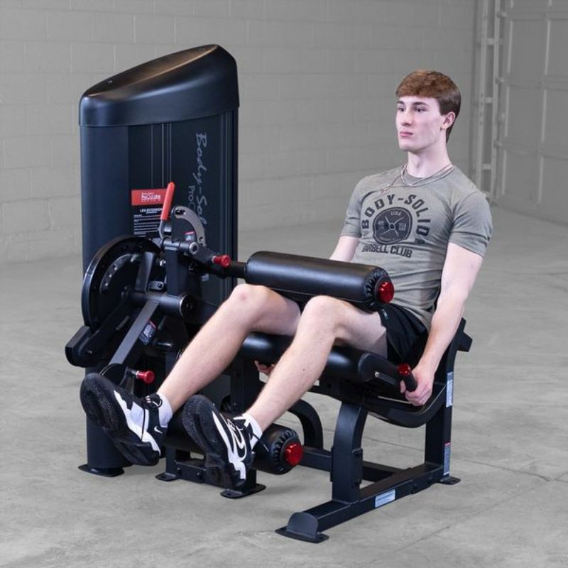 Body-Solid Series II Leg Extension & Leg Curl - S2LEC Leg Curl Exercise Male