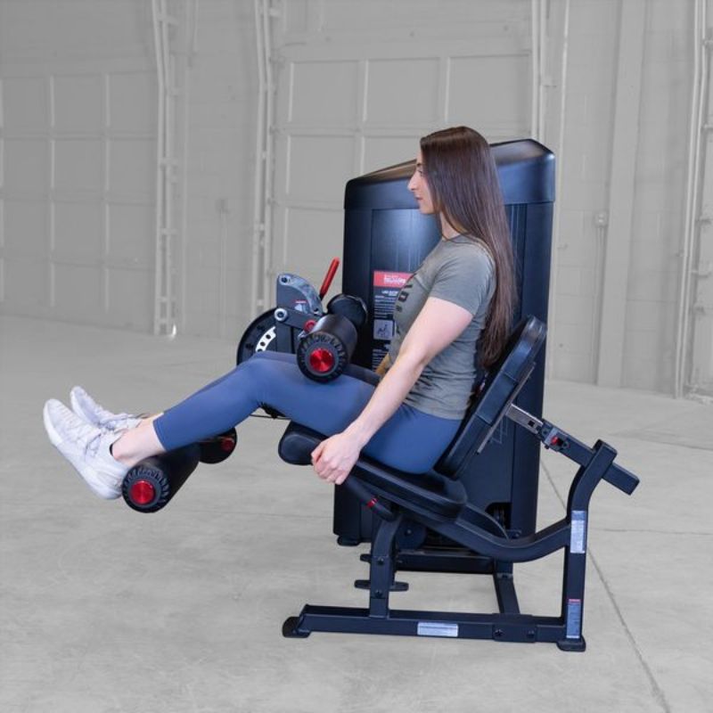 Body-Solid Series II Leg Extension & Leg Curl - S2LEC Leg Curl Exercise Side View
