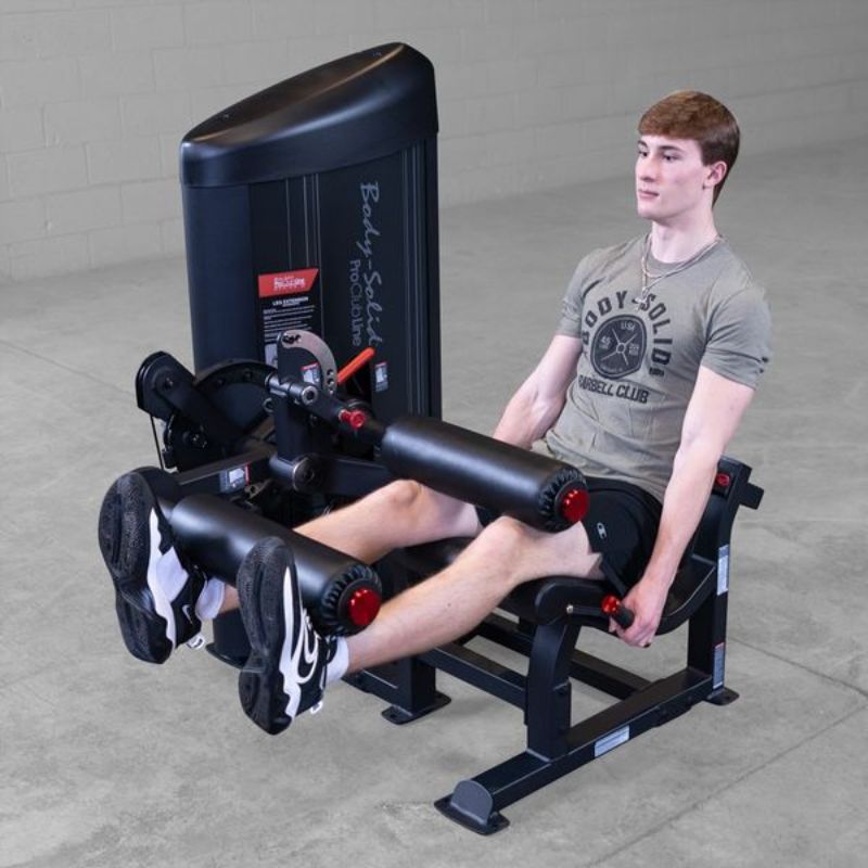 Body-Solid Series II Leg Extension & Leg Curl - S2LEC Leg Extension Exercise Fully Stretch