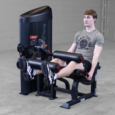 Body-Solid Series II Leg Extension & Leg Curl - S2LEC Leg Extension Exercise Male Starting Position