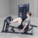 Body-Solid Series II Leg Press & Calf Raise - S2LPC Leg Press Exercise Side View