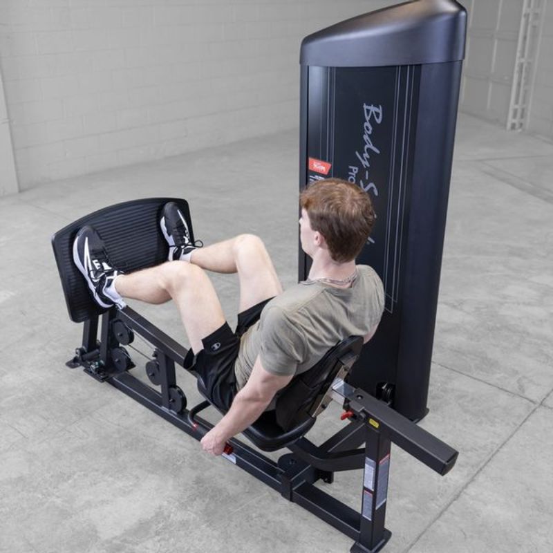 Body-Solid Series II Leg Press & Calf Raise - S2LPC Leg Press Exercise Top View