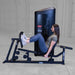 Body-Solid Series II Leg Press & Calf Raise - S2LPC Leg Press Machine Side View Female