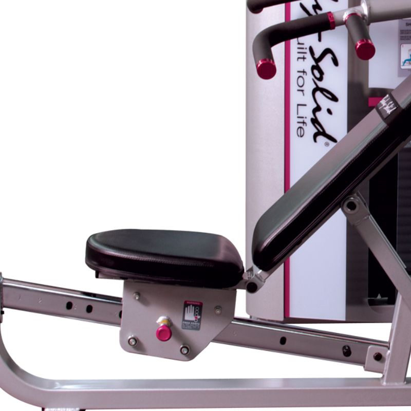 Body-Solid Series II Multi-Press - S2MP Easy Pop Pin seat Adjustment