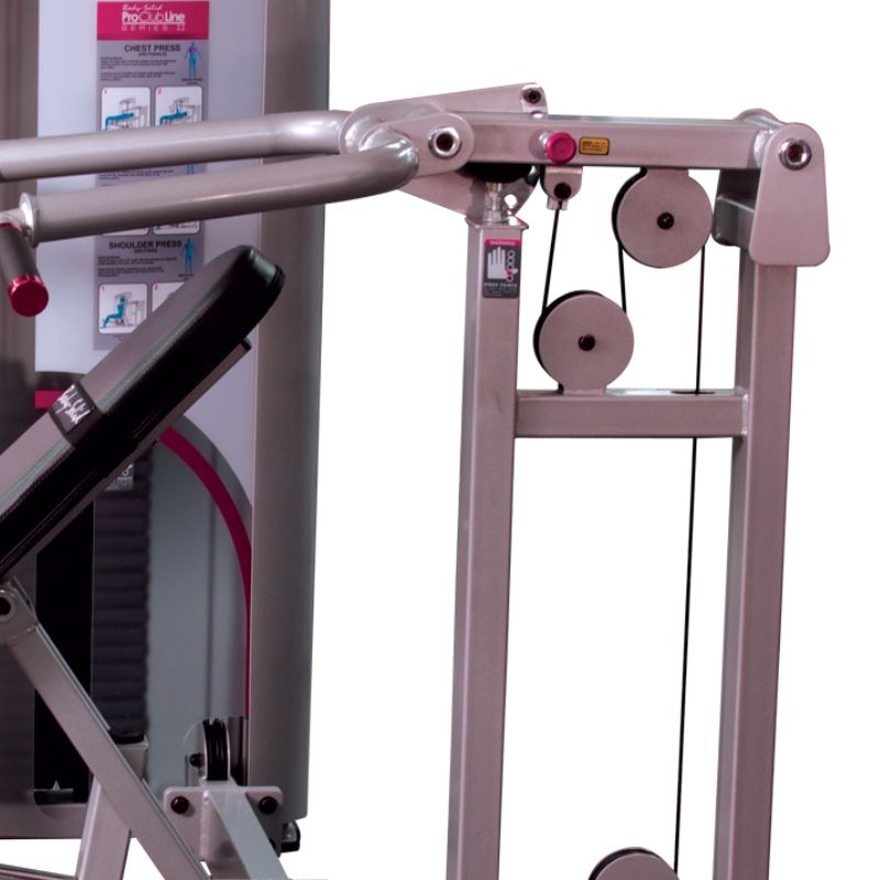 Body-Solid Series II Multi-Press - S2MP Pop Pin Work Arm Adjustments