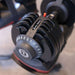 Body-Solid Tools Adjustable Dumbbell Pair Close Up Details