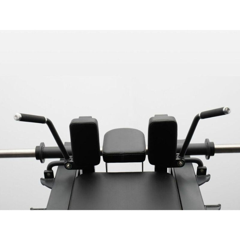 BodyKore Adjustable Hack Squat FL1811 lumbar and shoulder pads