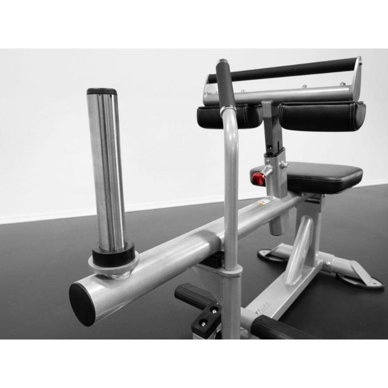 BodyKore Elite Series- CF2172- Calf Raise Chrome-plated olympic diameter weight peg