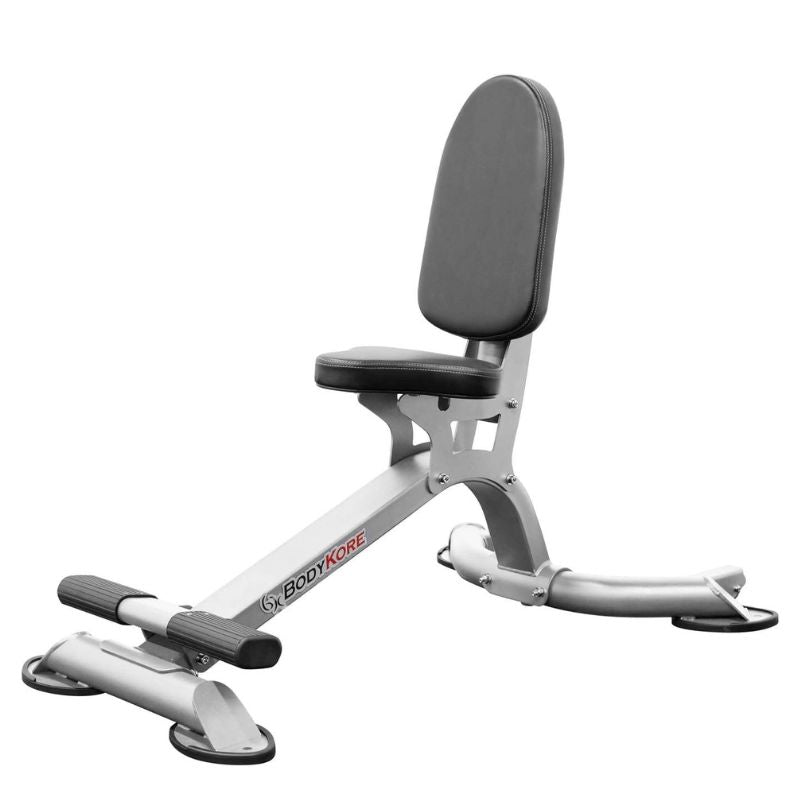 BodyKore Elite Series - Utility Bench - CF2102 Silver