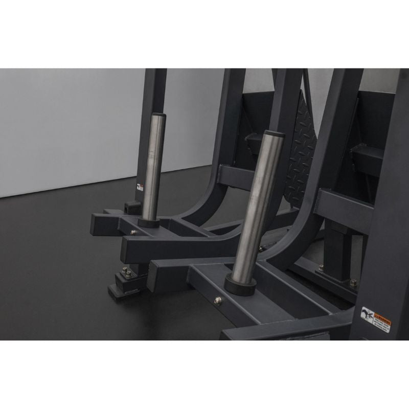 BodyKore Isolateral Horizontal Swing Leg Press FL1809 Dual 14 Olympic Weight Pegs