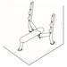 BodyKore Olympic Flat Bench - Signature Series - G251 Dimensions